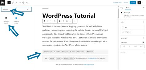siteorigin|SiteOrigin Page Builder .